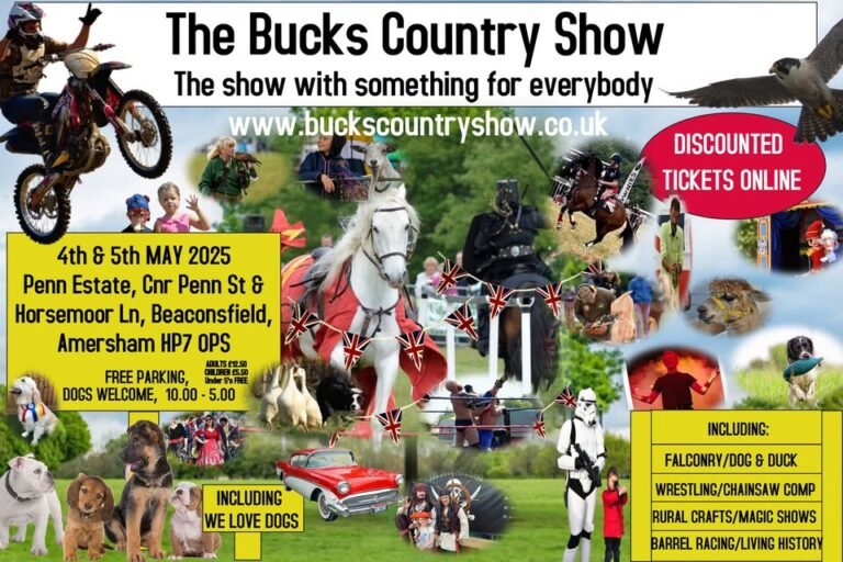 4th May – 5th May 2025 Bucks Country Show